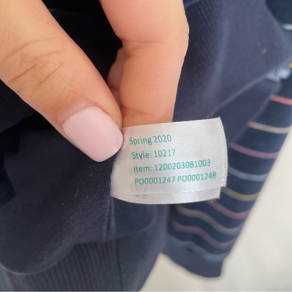 Marine Layer Auckland Bomber Jacket Velour Stripes - Picture 7 of 10